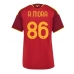 AS Roma Rodrigo Mora #86 Hjemmedrakt Dame 2026-27 Kortermet AS Roma Rodrigo Mora #86 Hjemmedrakt Dame 2026-27 Kortermet